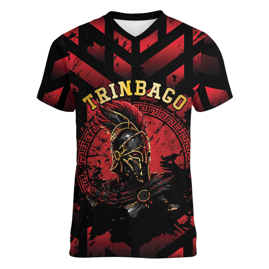 Custom Trinbago 2026 Cricket Women V-Neck T-Shirt Ride To Victory
