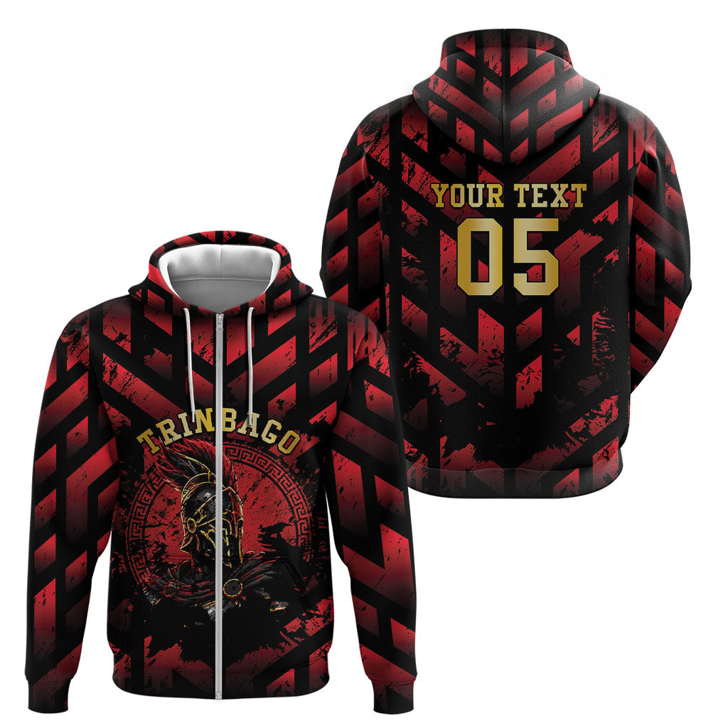 Custom Trinbago 2026 Cricket Zip Hoodie Ride To Victory