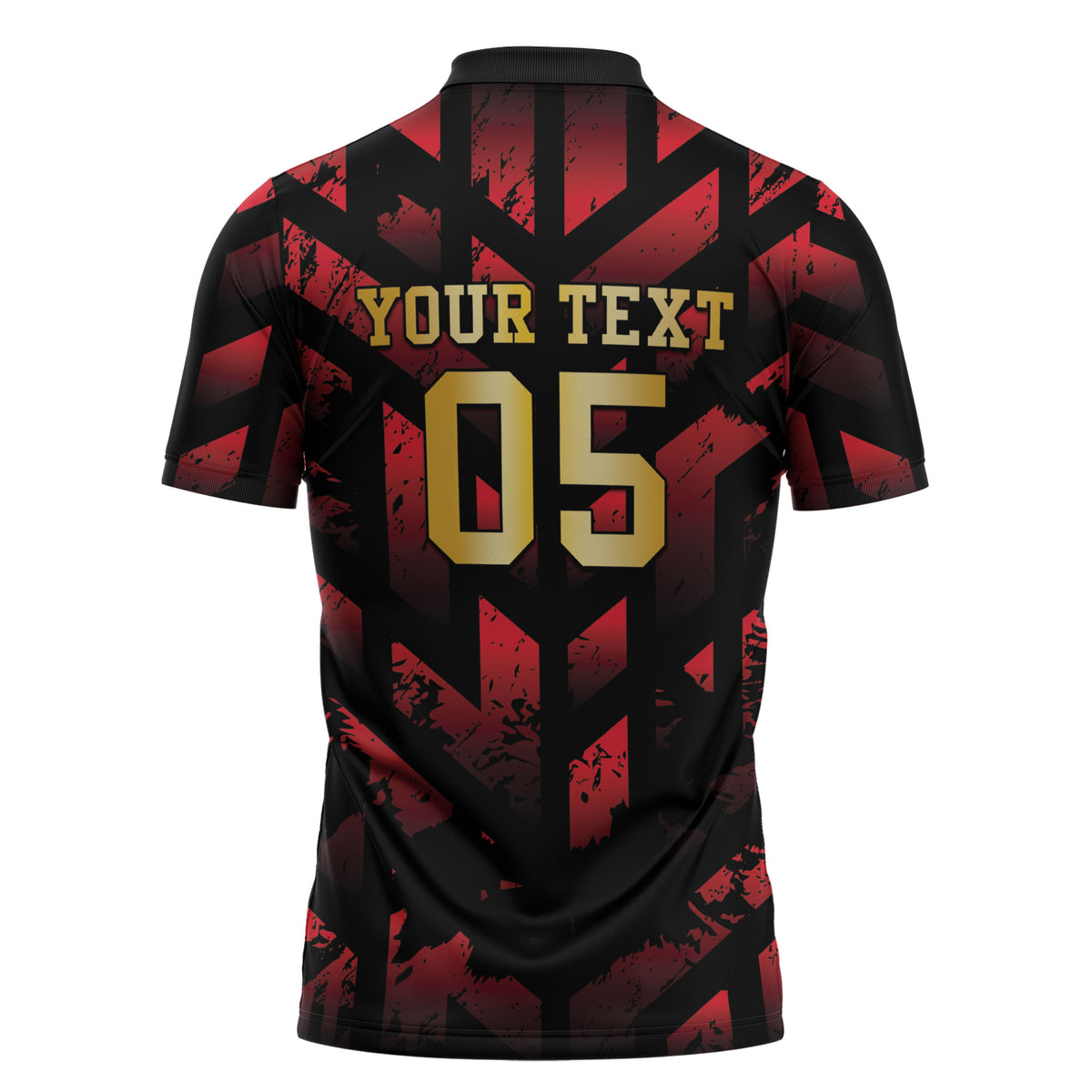 Custom Trinbago 2026 Cricket Zipper Polo Shirt Ride To Victory