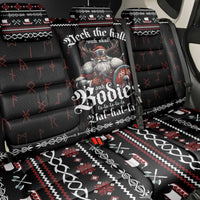 Funny Vikings Christmas Back Car Seat Cover Falalalala Valhalla LT05 - Wonder Print Shop