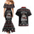 Funny Vikings Christmas Couples Matching Mermaid Dress and Hawaiian Shirt Falalalala Valhalla LT05 - Wonder Print Shop
