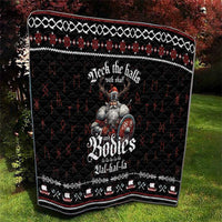 Funny Vikings Christmas Quilt Falalalala Valhalla LT05 - Wonder Print Shop