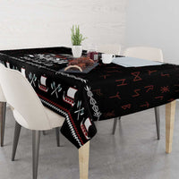 Funny Vikings Christmas Tablecloth Falalalala Valhalla LT05 - Wonder Print Shop