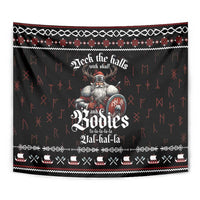 Funny Vikings Christmas Tapestry Falalalala Valhalla LT05 - Wonder Print Shop