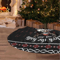 Funny Viking Christmas Tree Skirt Falalalala Valhalla LT05 - Wonder Print Shop