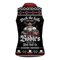 Funny Vikings Christmas Women Sleeveless Polo Shirt Falalalala Valhalla LT05 - Wonder Print Shop