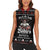 Funny Vikings Christmas Women Sleeveless Polo Shirt Falalalala Valhalla LT05 - Wonder Print Shop