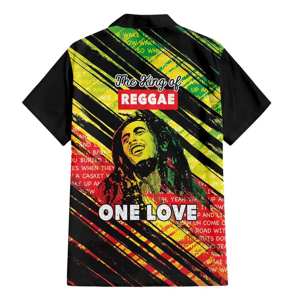 Reggae Legend Family Matching Mermaid Dress and Hawaiian Shirt Love The Life You Live Live The Life You Love