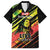 Reggae Legend Family Matching Off Shoulder Maxi Dress and Hawaiian Shirt Love The Life You Live Live The Life You Love LT05 - Wonder Print Shop