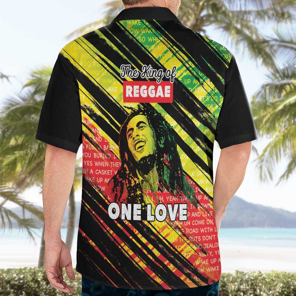 Reggae Legend Hawaiian Shirt Love The Life You Live Live The Life You Love LT05 - Wonder Print Shop