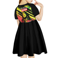 Reggae Legend Kid Short Sleeve Dress Love The Life You Live Live The Life You Love LT05 - Wonder Print Shop