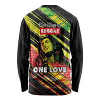 Reggae Legend Long Sleeve Shirt Love The Life You Live Live The Life You Love LT05 - Wonder Print Shop