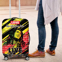 Reggae Legend Luggage Cover Love The Life You Live Live The Life You Love LT05 - Wonder Print Shop