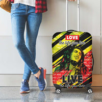 Reggae Legend Luggage Cover Love The Life You Live Live The Life You Love LT05 - Wonder Print Shop