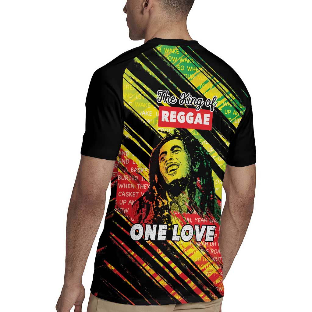 Reggae Legend Rugby Jersey Love The Life You Live Live The Life You Love LT05 - Wonder Print Shop