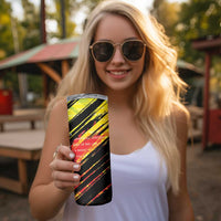 Reggae Legend Skinny Tumbler Love The Life You Live Live The Life You Love LT05 - Wonder Print Shop