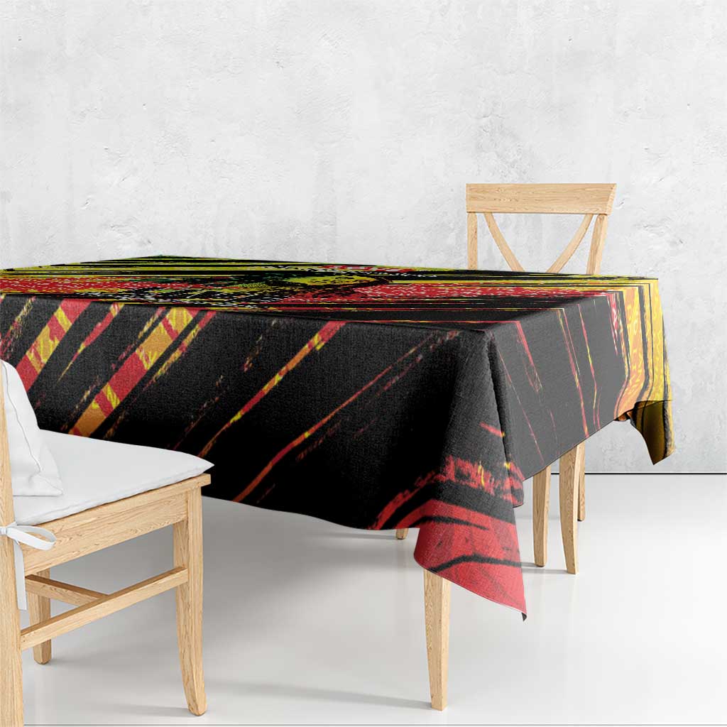 Reggae Legend Tablecloth Love The Life You Live Live The Life You Love LT05 - Wonder Print Shop