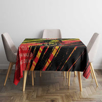 Reggae Legend Tablecloth Love The Life You Live Live The Life You Love LT05 - Wonder Print Shop