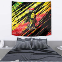 Reggae Legend Tapestry Love The Life You Live Live The Life You Love LT05 - Wonder Print Shop