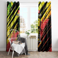 Reggae Legend Window Curtain Love The Life You Live Live The Life You Love LT05 - Wonder Print Shop
