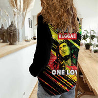 Reggae Legend Women Casual Shirt Love The Life You Live Live The Life You Love LT05 - Wonder Print Shop