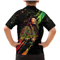 Legend Bob Family Matching Mermaid Dress and Hawaiian Shirt One Love Heart Destiny