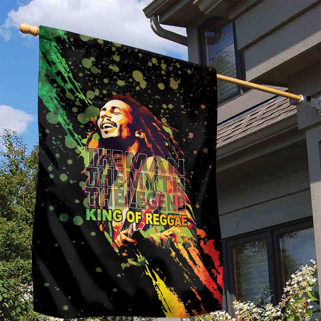 Legend Bob Garden Flag One Love Heart Destiny LT05 - Wonder Print Shop