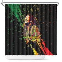 Legend Bob Shower Curtain One Love Heart Destiny LT05 - Wonder Print Shop