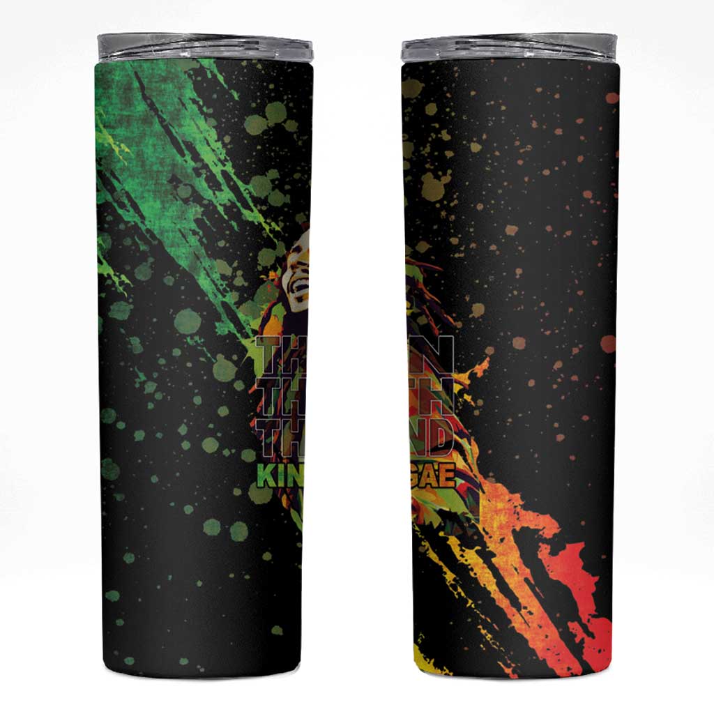 Legend Bob Skinny Tumbler One Love Heart Destiny LT05 - Wonder Print Shop