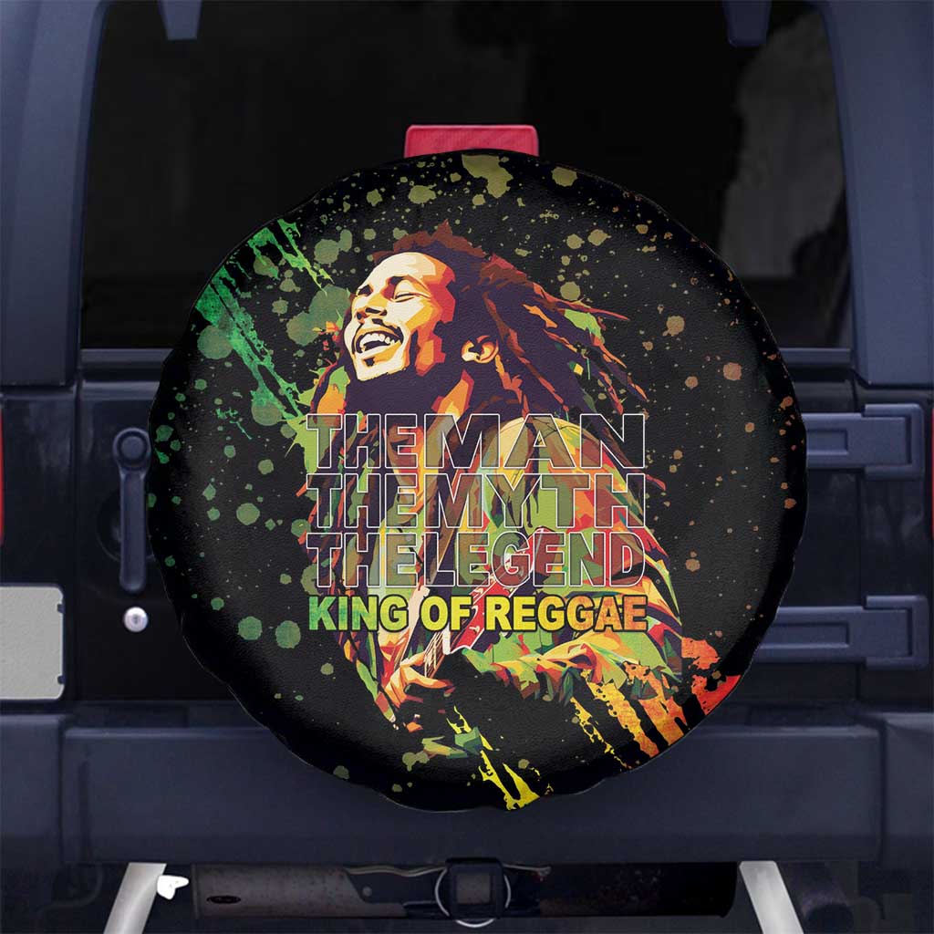 Legend Bob Spare Tire Cover One Love Heart Destiny LT05 - Wonder Print Shop