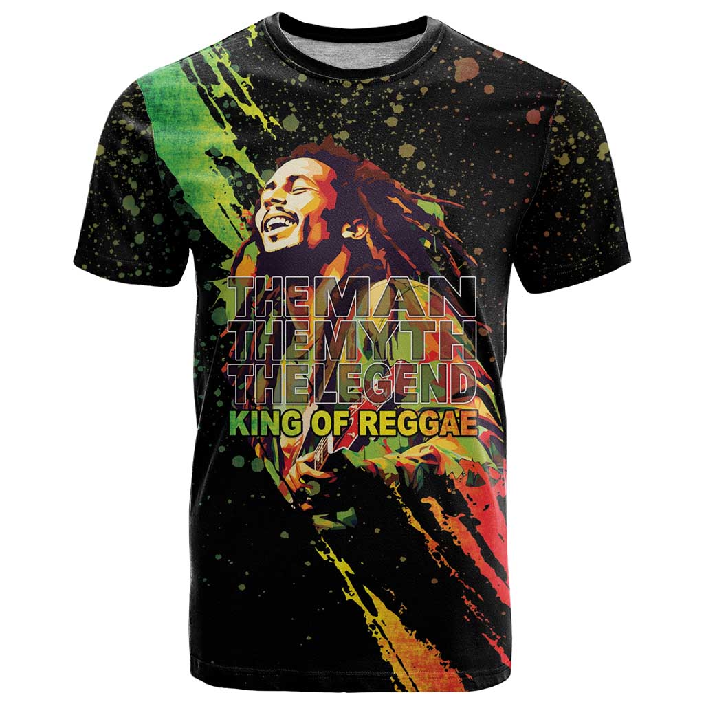 Legend Bob T Shirt One Love Heart Destiny LT05 - Wonder Print Shop