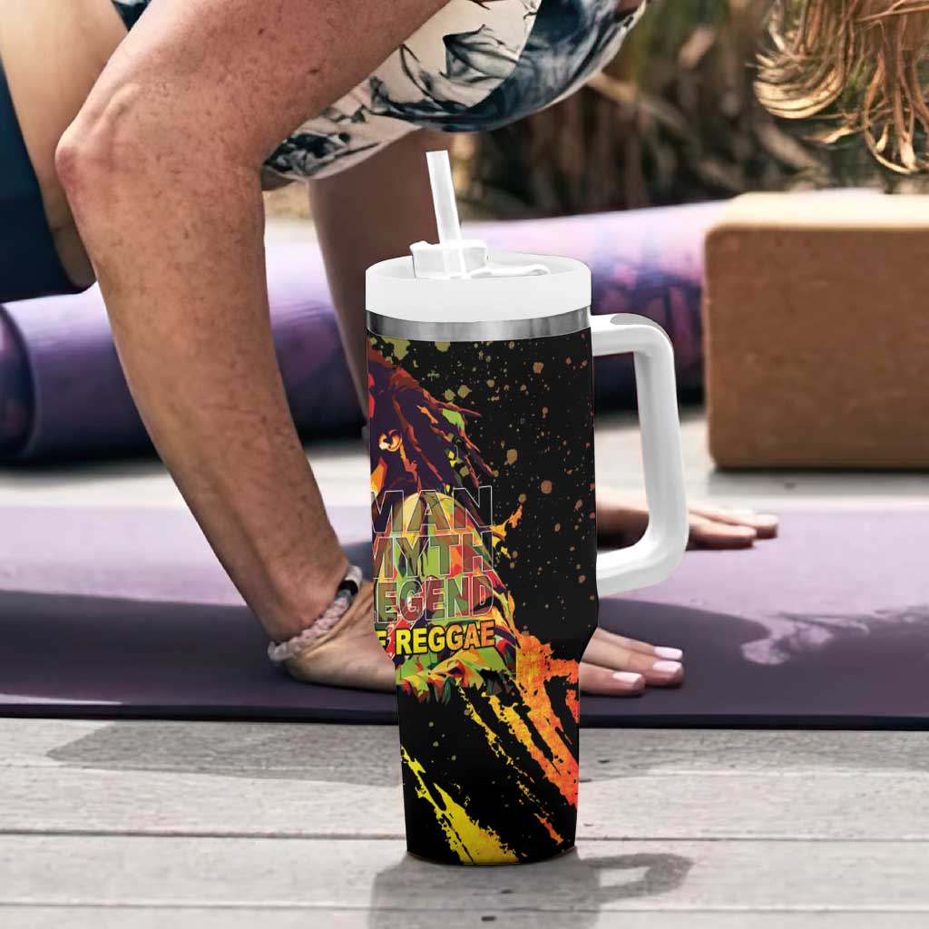 Legend Bob Tumbler With Handle One Love Heart Destiny LT05 - Wonder Print Shop