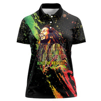 Legend Bob Women Polo Shirt One Love Heart Destiny LT05 - Wonder Print Shop