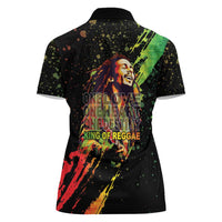 Legend Bob Women Polo Shirt One Love Heart Destiny LT05 - Wonder Print Shop