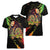 Legend Bob Women V-Neck T-Shirt One Love Heart Destiny LT05 - Wonder Print Shop