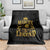 Reggae King Marley Blanket Gold Lion