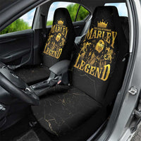 Reggae King Marley Car Seat Cover Gold Lion