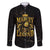 Reggae King Marley Family Matching Off Shoulder Maxi Dress and Hawaiian Shirt Gold Lion LT05 - Wonder Print Shop