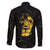 Reggae King Marley Family Matching Summer Maxi Dress and Hawaiian Shirt Gold Lion LT05 - Wonder Print Shop