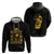 Reggae King Marley Hoodie Gold Lion LT05 - Wonder Print Shop