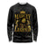 Reggae King Marley Long Sleeve Shirt Gold Lion LT05 - Wonder Print Shop