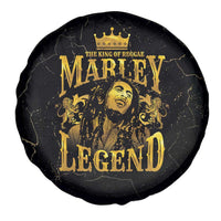 Reggae King Marley Spare Tire Cover Gold Lion LT05 - Wonder Print Shop