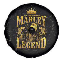 Reggae King Marley Spare Tire Cover Gold Lion LT05 - Wonder Print Shop