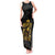 Reggae King Marley Tank Maxi Dress Gold Lion LT05 - Wonder Print Shop