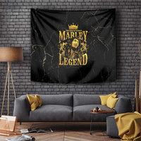 Reggae King Marley Tapestry Gold Lion LT05 - Wonder Print Shop