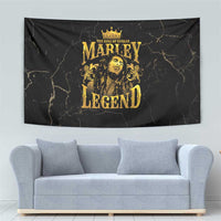 Reggae King Marley Tapestry Gold Lion LT05 - Wonder Print Shop