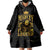 Reggae King Marley Wearable Blanket Hoodie Gold Lion LT05 - Wonder Print Shop