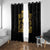 Reggae King Marley Window Curtain Gold Lion LT05 - Wonder Print Shop