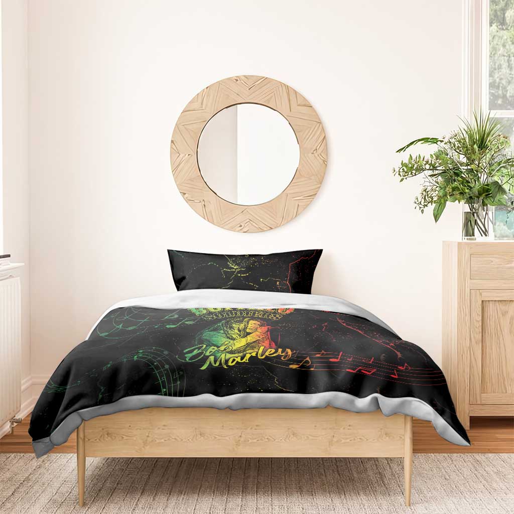 Reggae King Buffalo Soldier Bedding Set Honoring The Legend