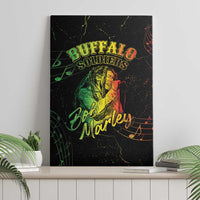 Reggae King Buffalo Soldier Canvas Wall Art Honoring The Legend